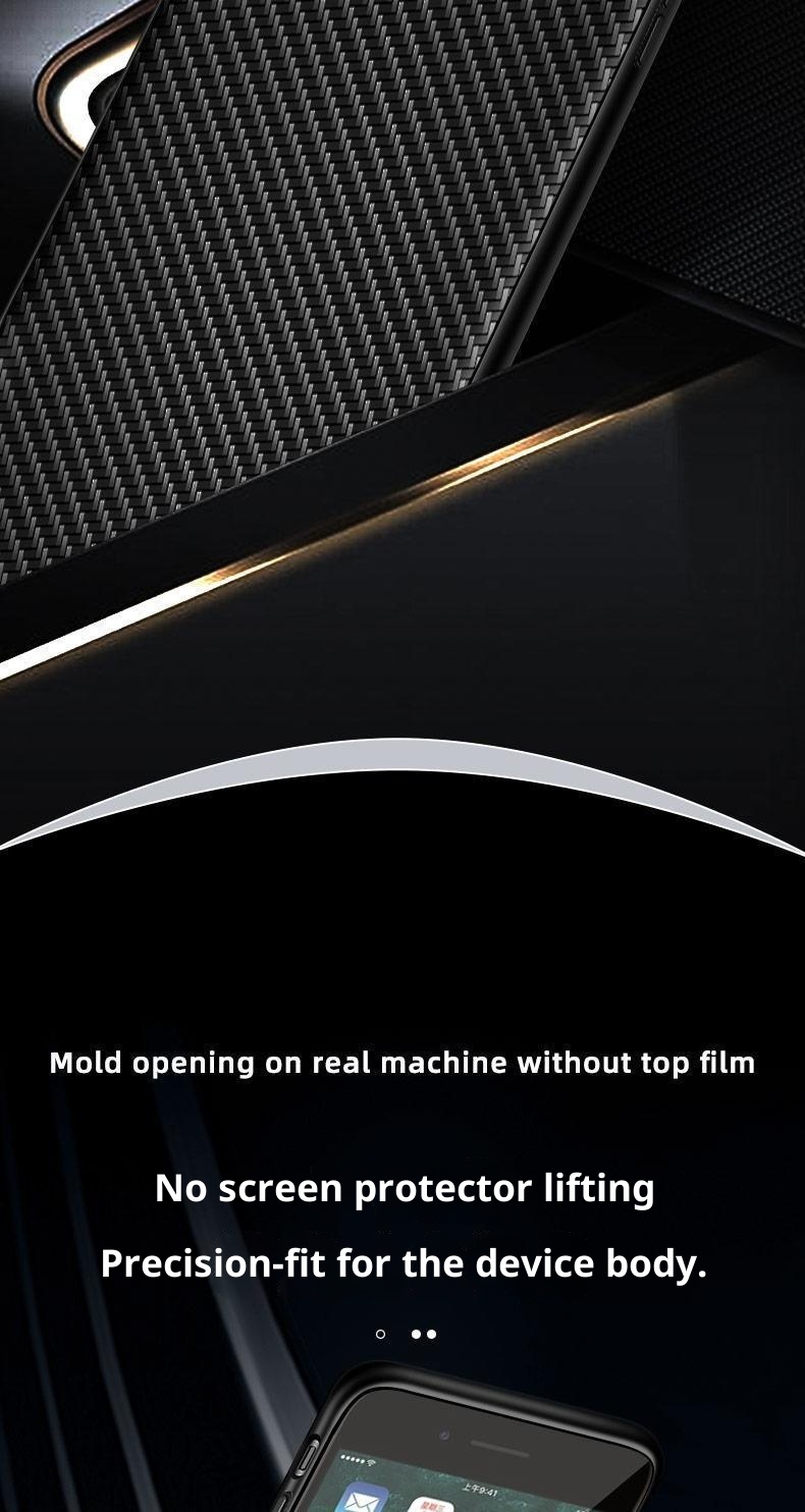 Custodia compatibile con iPhone 7, SE, Kevlar, SE2, fibra di carbonio, 8 Plus, Seven Eight, Three Men di TechGlobe_voghion.com