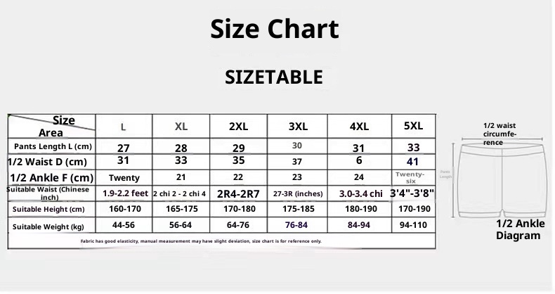 001 Polyester Swimming Trunks Anti-Embarrassment Men's Adult Loose Comfortable Plus Size Printed Boxer Hot Spring Beach_voghion.com