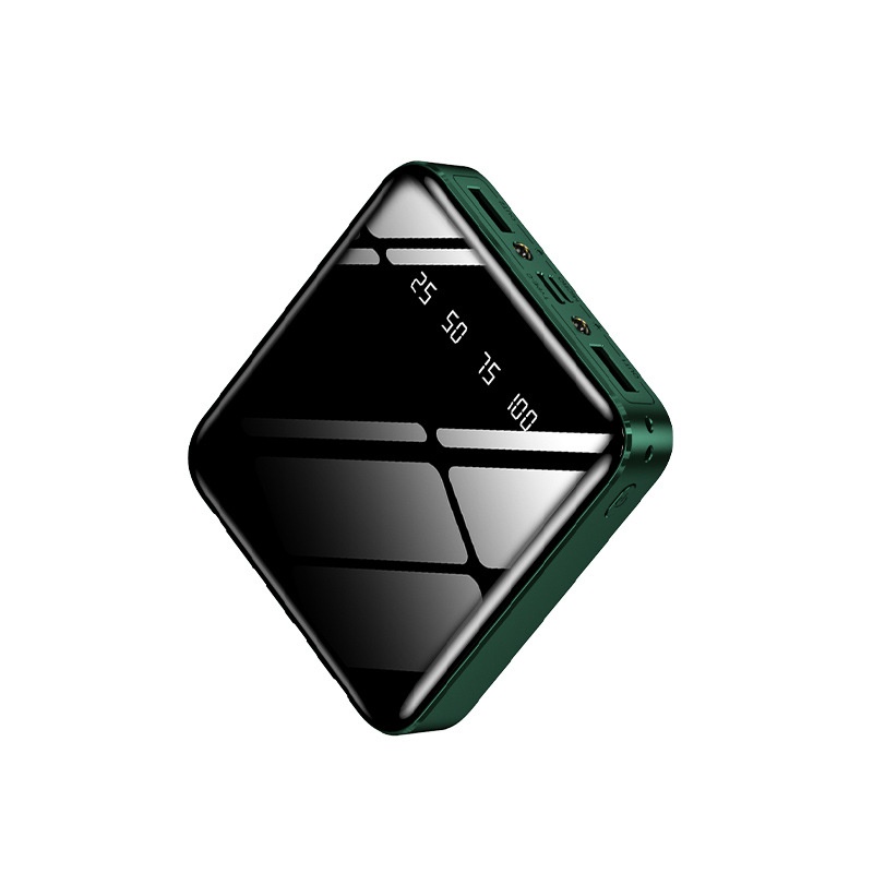 TechGlobe Four-Wire Mini Bank 20000mAh Fast Charging Mobile Power Supply Gift Custom Creative Lithium Battery_voghion.com