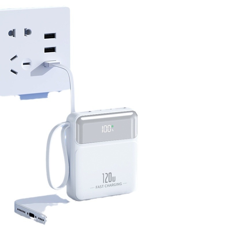 Techglobe 3C Certificato Ultra Veloce Ricarica 20k MAh Cavo Integrato Banca Portatile Aziendale Regalo Personalizzato Mobile Power All'ingrosso_voghion.com