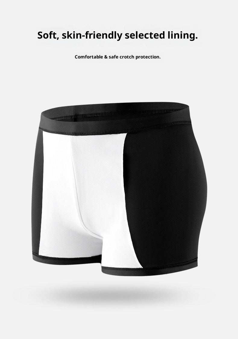 001 Trunks New Adult Swimsuit Plus Size Cap Goggles Set Men's Quick-Dry Diving Swimming Shorts Wholesale_voghion.com