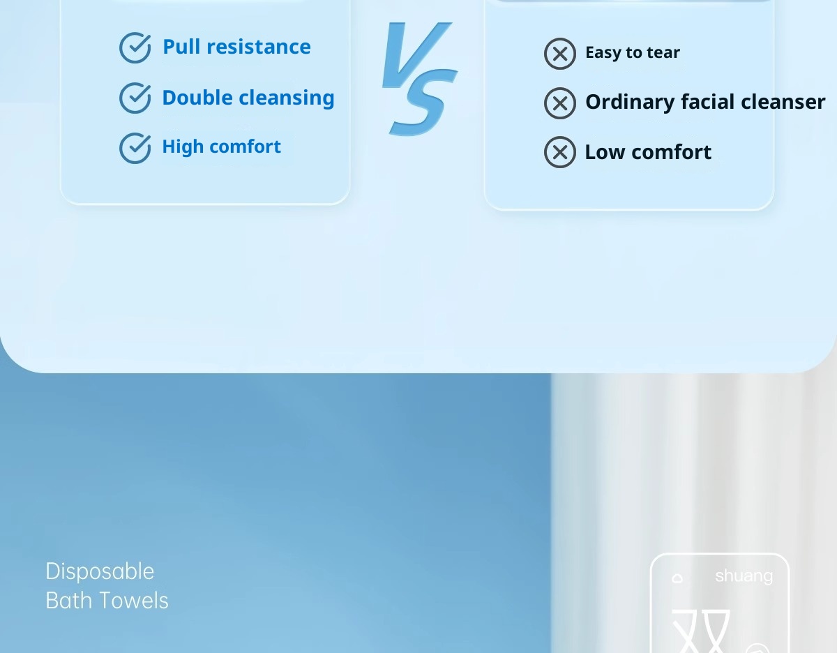 Lillian Badi High Bath Travel Asciugamano monouso singolo confezionato singolarmente in puro cotone, spesso, ingrandito, forniture alberghiere_voghion.com