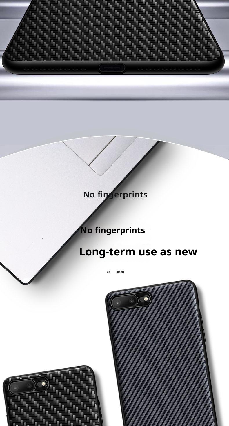 Custodia compatibile con iPhone 7, SE, Kevlar, SE2, fibra di carbonio, 8 Plus, Seven Eight, Three Men di TechGlobe_voghion.com