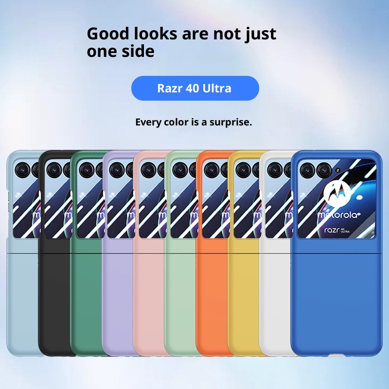 TechGlobe compatibile con Motorola Razr 60 Ultra Custodia e protezione per telefono con spray olio integrato Skin Feel Schermo pieghevole_voghion.com