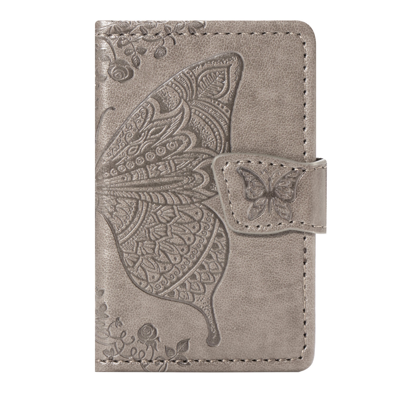 TechGlobe Foreign Trade Gift Coin Holder Universal 3M Adhesive Multi-Function Insert Embossed Phone Back Sticker Card Case_voghion.com