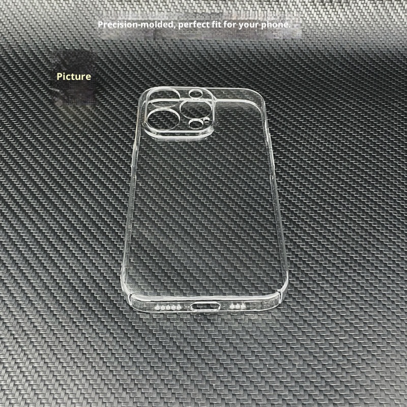 TechGlobe TechGlobe Compatible With Phone Case IPhone 17 AIR Transparent PC Full Coverage Precision Hole Anti-drop Protective Cover_voghion.com