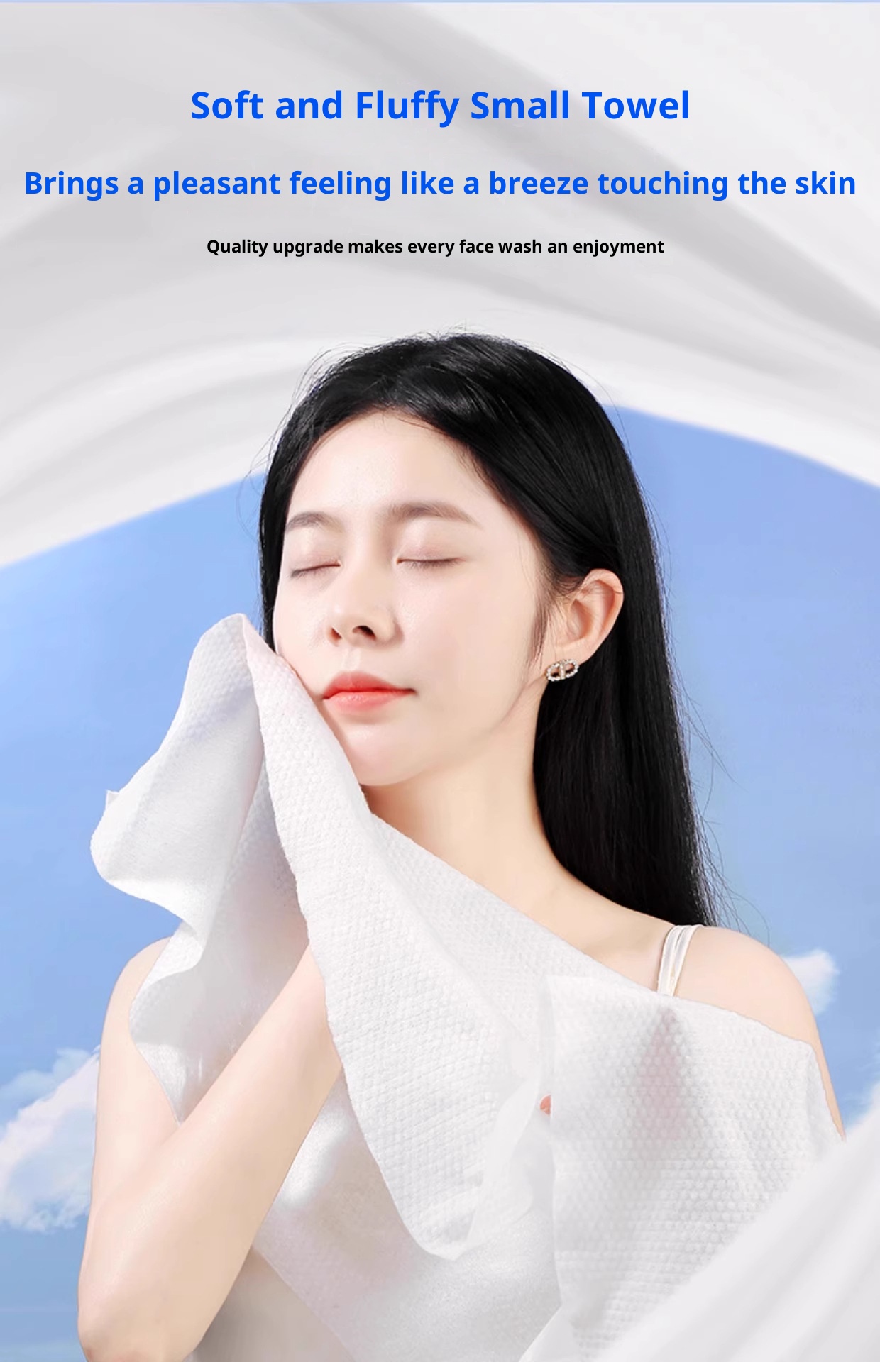 Set di asciugamani da bagno monouso Lillian per viaggi di lavoro, extra large, assorbenti, senza pelucchi, forniture alberghiere, confezionati singolarmente_voghion.com