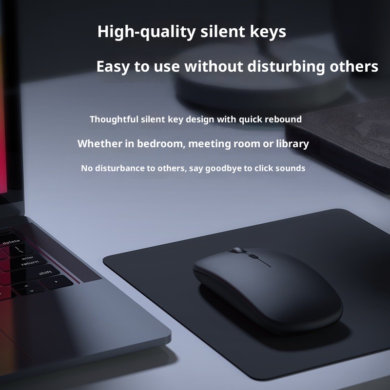 Techglobe Bluetooth adatto per iPad, tablet, Huawei, telefono cellulare, laptop, ufficio, mouse wireless silenzioso_voghion.com