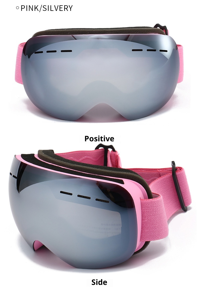 001 2025 New Outdoor Spherical Anti-Fog HD UV Protection Unisex Ski Goggles_voghion.com