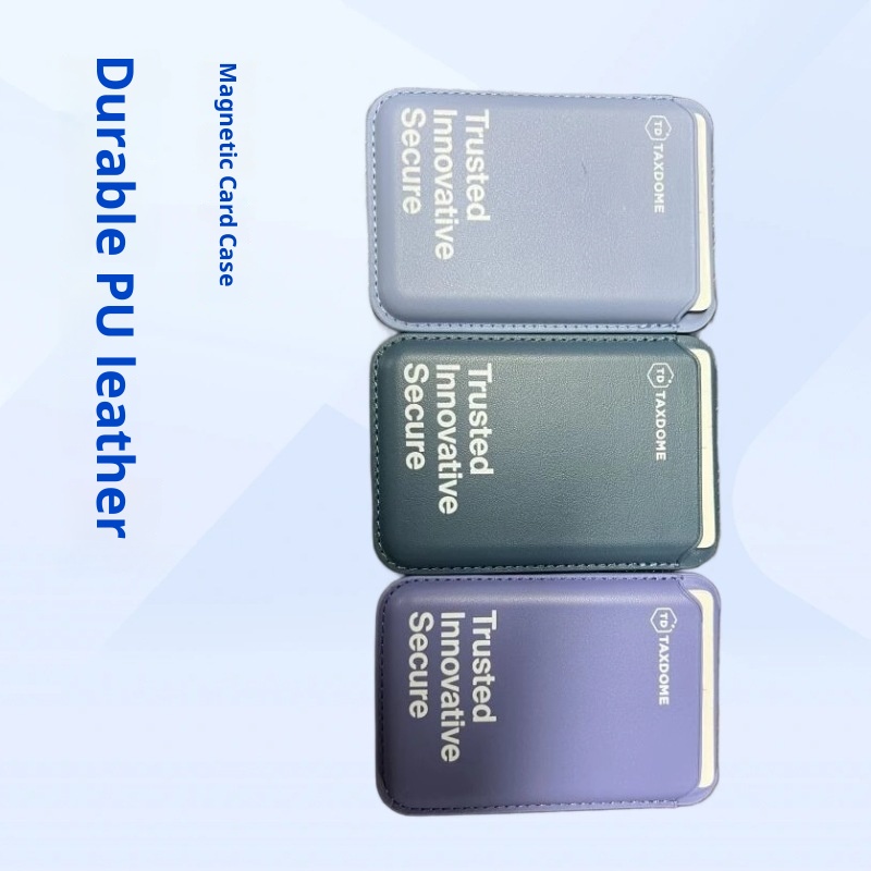 TechGlobe Modello personalizzato compatibile con iPhone 17 Pro Supporto magnetico resistente Porta carte di credito_voghion.com