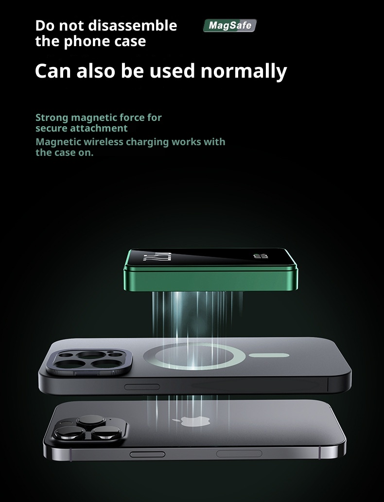 TechGlobe 22.5W Bank 20000mAh 10000 Mobile Power Fast Charging Digital Display Portable Wireless_voghion.com