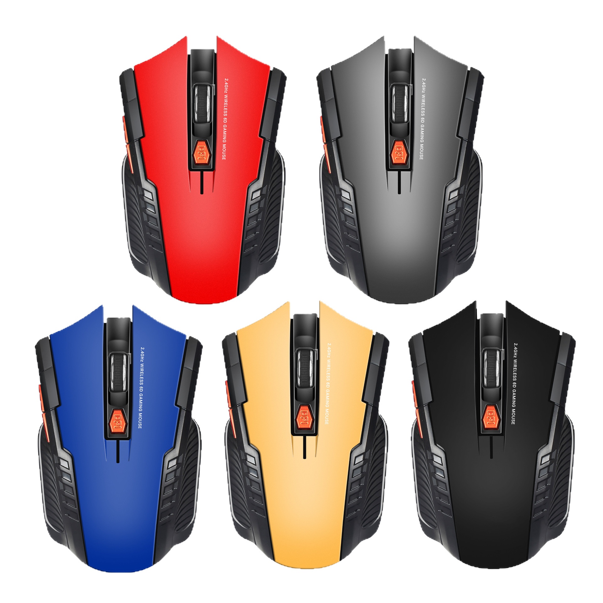Mouse wireless da gioco Techglobe W224A 2.4G a prezzo unico trattabile_voghion.com