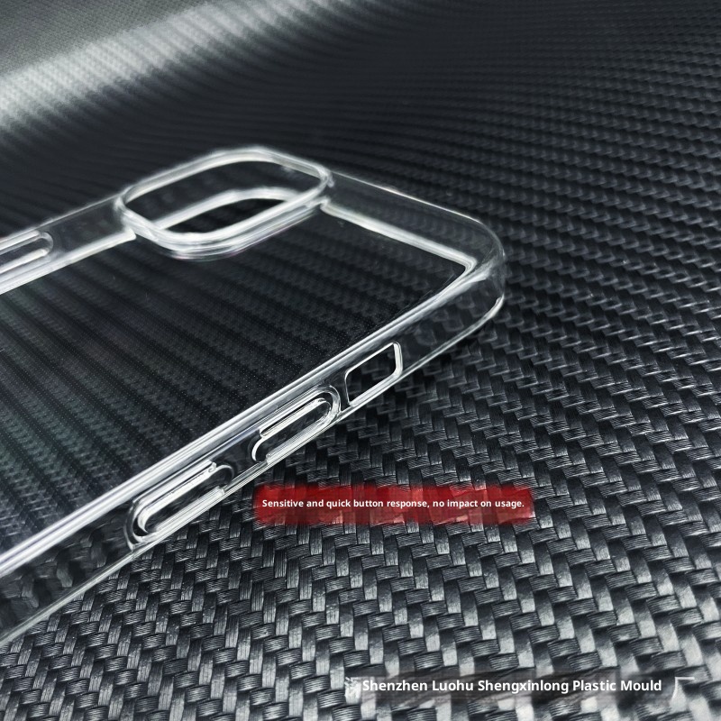 TechGlobe Kompatible iPhone 16 Schutzhülle mit vollständigem Schutz, 17 Transparente Schutzhülle, 15 Pro Hartschalenmaterial Unisex_voghion.com