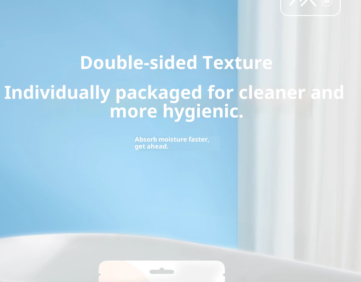 Lillian Badi High Bath Travel Asciugamano monouso singolo confezionato singolarmente in puro cotone, spesso, ingrandito, forniture alberghiere_voghion.com