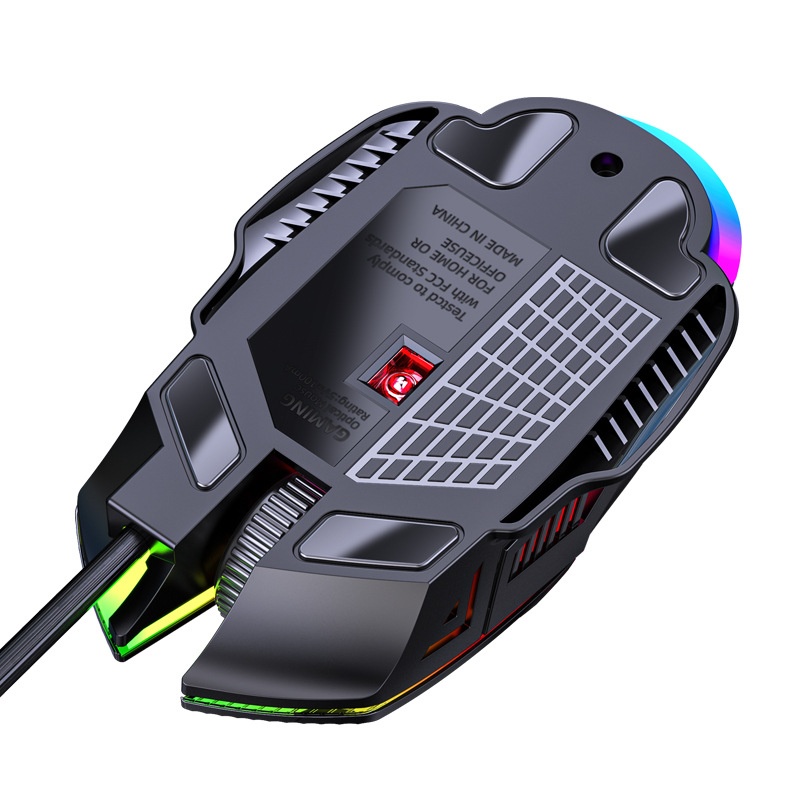 Digitex Digitex Mozuo S800 Mouse da gioco USB meccanico silenzioso cablato per e-sport_voghion.com