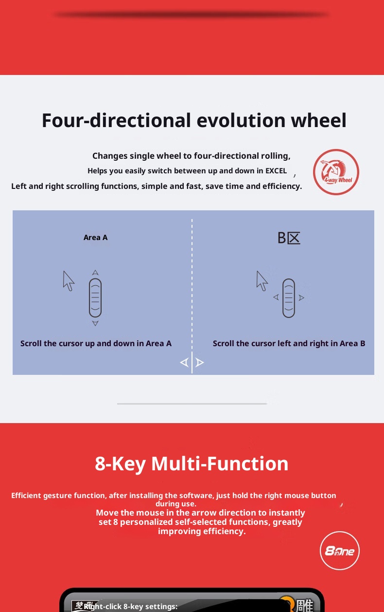 Digitex Digitex Shuangfeiyan Wired WM-100 Optical Business Office Desktop Laptop Mouse_voghion.com