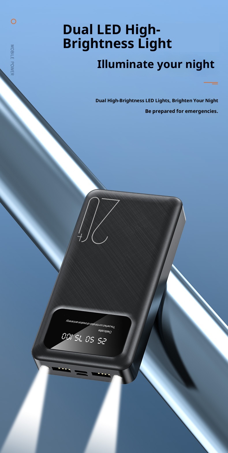 techglobe Grenzüberschreitender Großhandel Neue Tatsächliche 2W Milliampere Bank Mobile Power Ultra-Thin Portable Printed_voghion.com