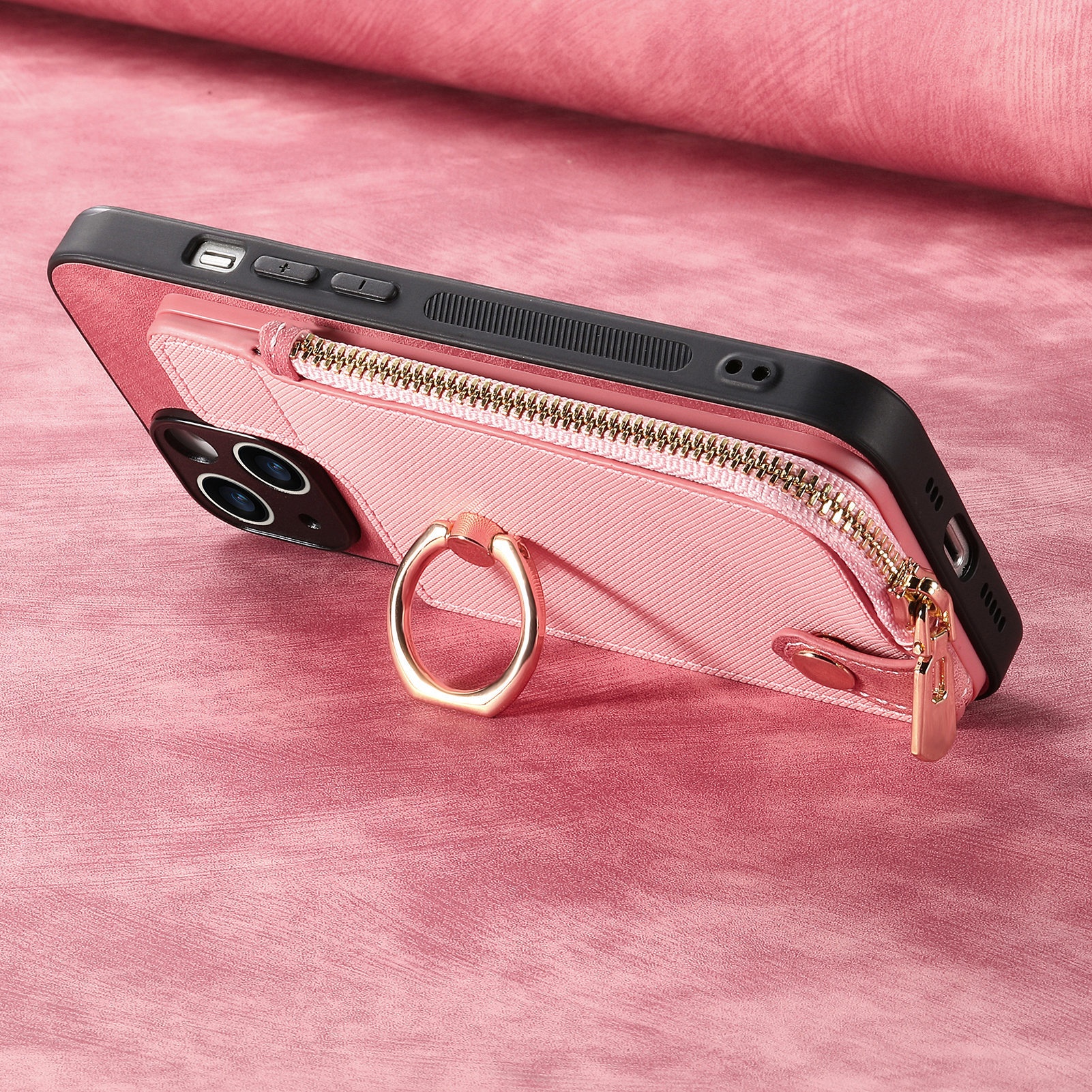 TechGlobe Cross-Border Compatible Samsung Galaxy S25 Ultra Retro Flip Cover Phone Case With Card Slot And Coin Pocket A55/A16_voghion.com