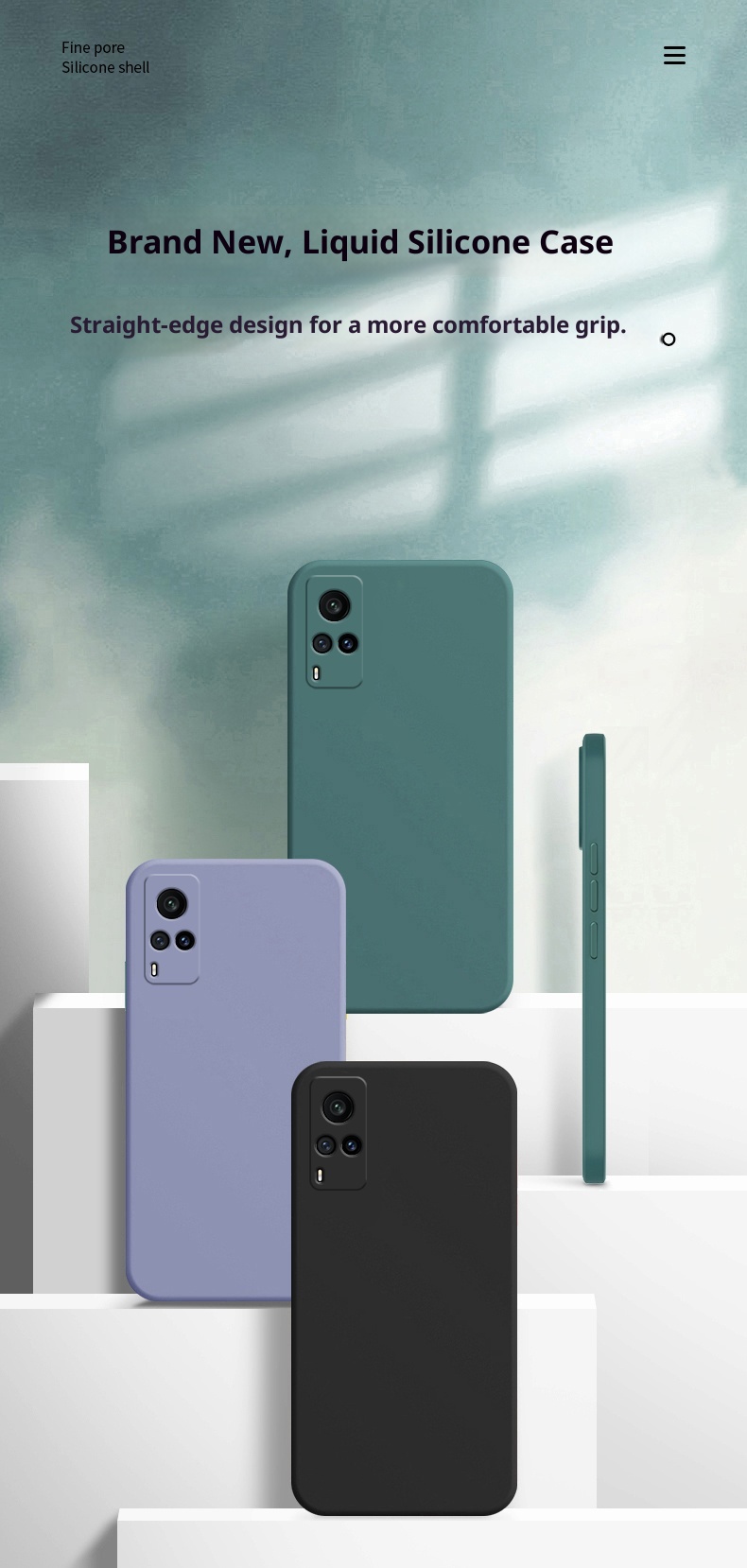 TechGlobe Vivox60 Phone Case X60 Vivo Protective Cover Vovox New Model Vivix Shockproof Vovix Full Edge Protection Vox_voghion.com