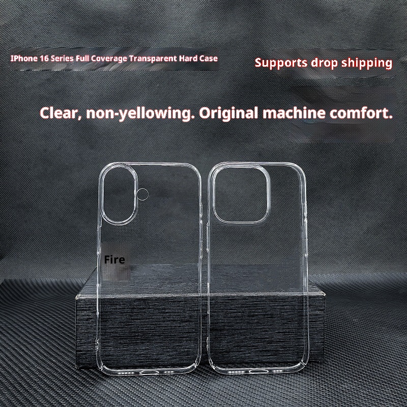 TechGlobe Kompatible iPhone 16 Schutzhülle mit vollständigem Schutz, 17 Transparente Schutzhülle, 15 Pro Hartschalenmaterial Unisex_voghion.com