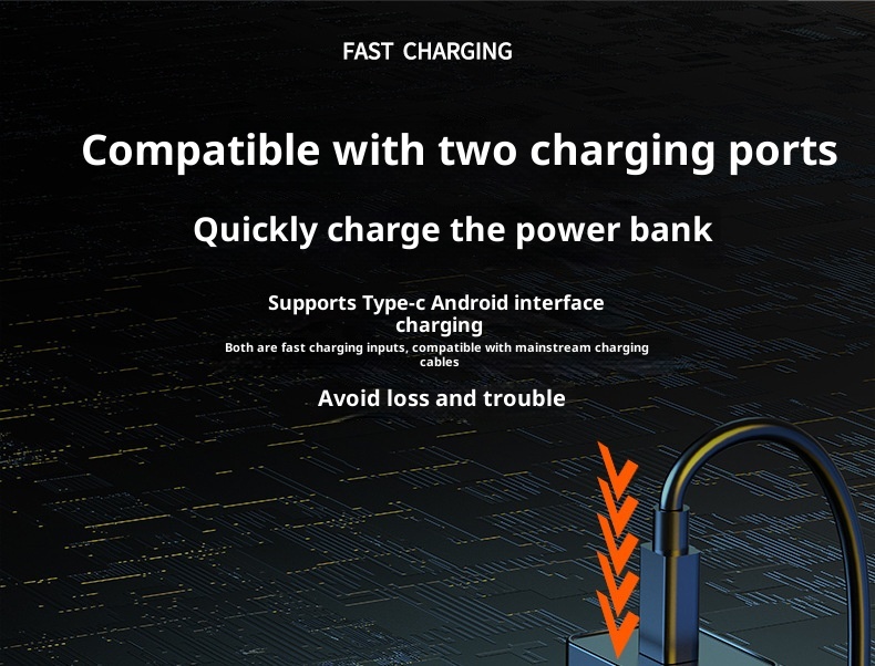 TechGlobe all'ingrosso 50000mAh 80000 Bank Ultra grande capacità alimentatore mobile per esterni originale 120W ricarica rapida Dropshipping_voghion.com