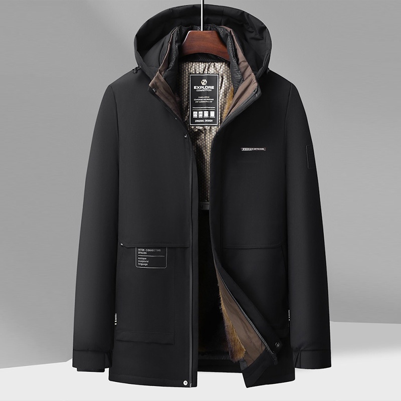 Giacca invernale da uomo di mezza età, stile nuovo, 50-60 anni, con fodera interna staccabile, in piumino spesso, foderato in pile, cappotto da papà_voghion.com