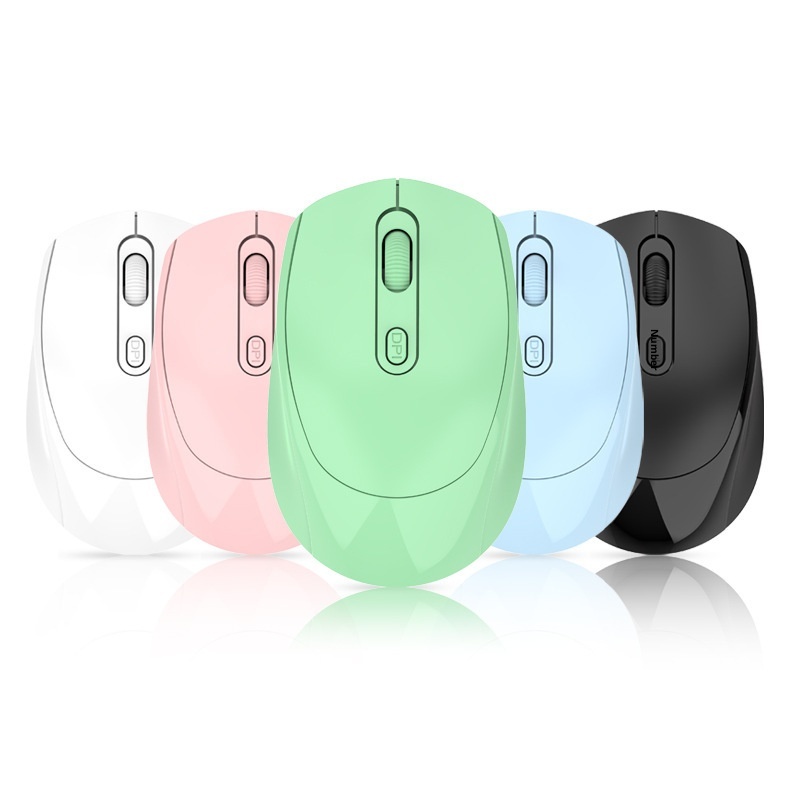 Techglobe Qinchuangyuan 256 Maus, wiederaufladbar, Bluetooth, Macron, mehrfarbig, Typ-C, leise, kabellos, Dual-Modus_voghion.com