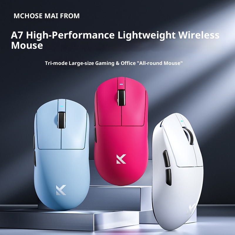 Digitex Digitex 2025 Nuovo mouse da gioco wireless MaiCong aggiornato con tre modalità e-sport, batteria a lunga durata, design leggero_voghion.com