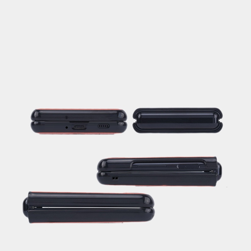 TechGlobe Schutzhülle für Nubia Flip2, stoßfest, mit Lederstruktur und Zahnradmuster_voghion.com