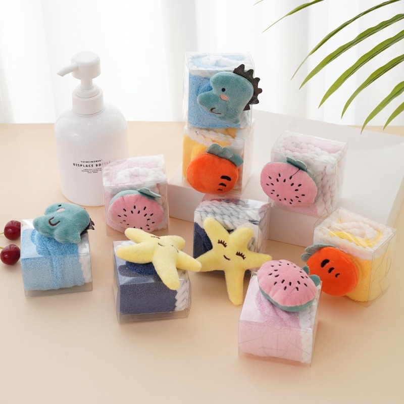 Lillian Korallenvlies-Handtuch, saugfähig, Geschenk für Kindergartenkinder, fusselt nicht, Badehandtuch zum Aufhängen_voghion.com