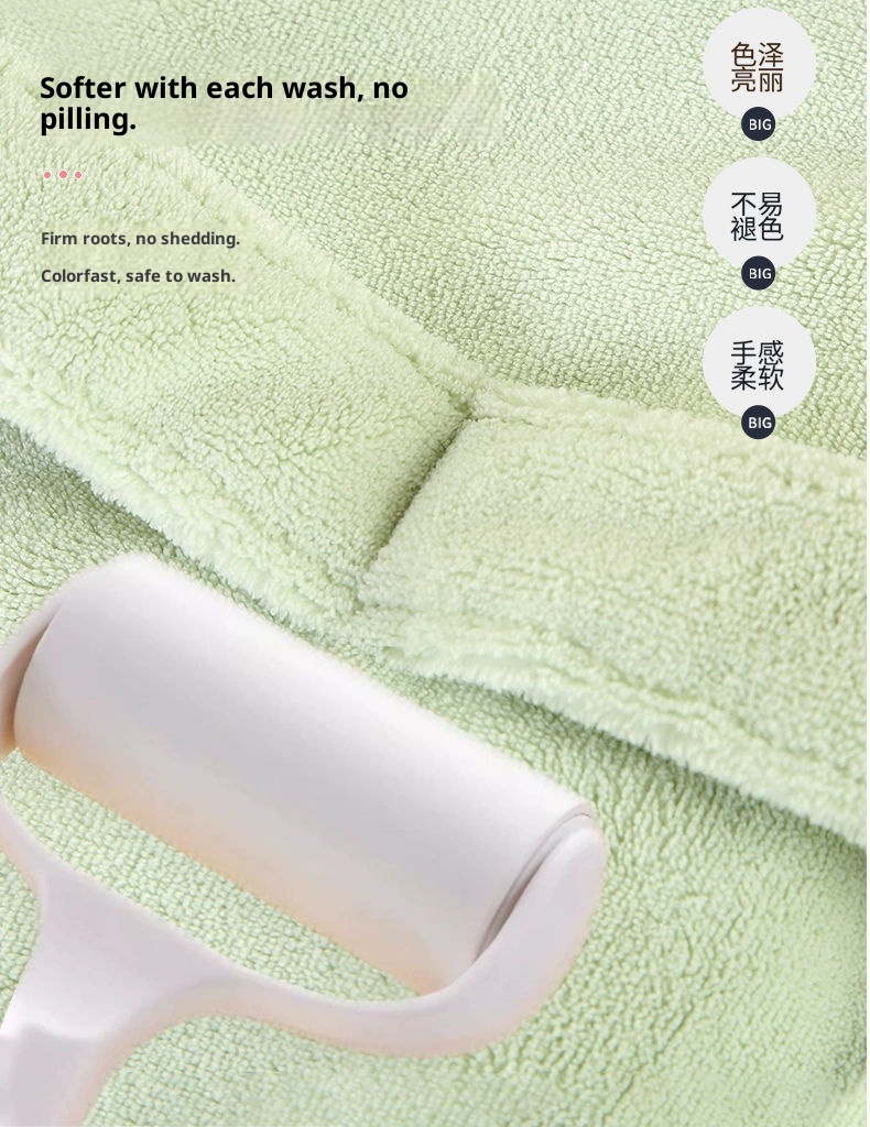 Asciugamano da bagno indossabile per bambini Lillian Cross-Border, assorbente, ad asciugatura rapida, caldo per bambini più grandi, elegante colletto rovesciato,_voghion.com