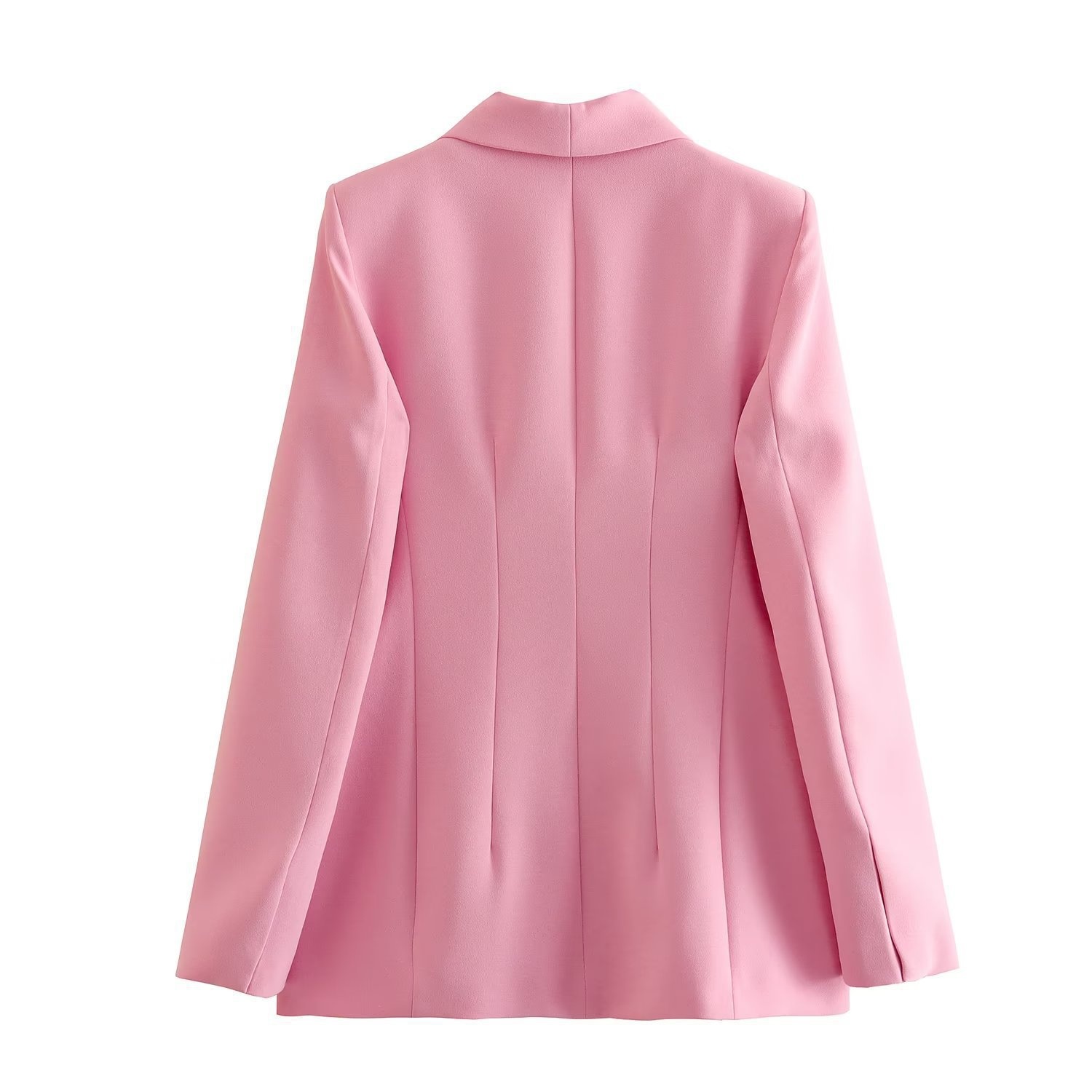 ChicShe 2023 Nuovo set da donna europeo e americano con blazer con colletto e pantaloni lunghi larghi a vita alta 2729187_voghion.com