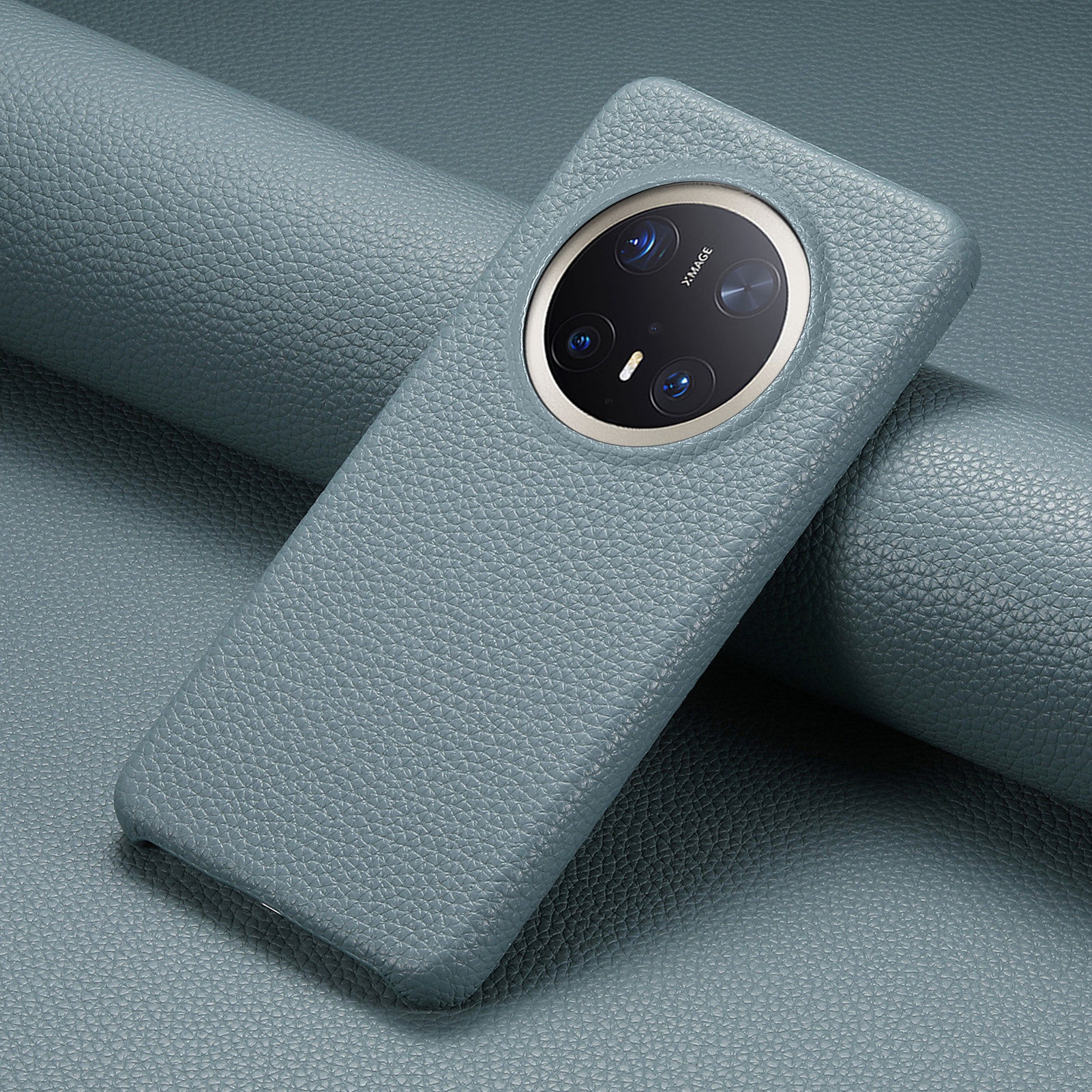 TechGlobe Hochwertiges Lych-Grain-Glattleder, hautfreundlich, kompatibel mit Mat70, groß, stoßfest_voghion.com