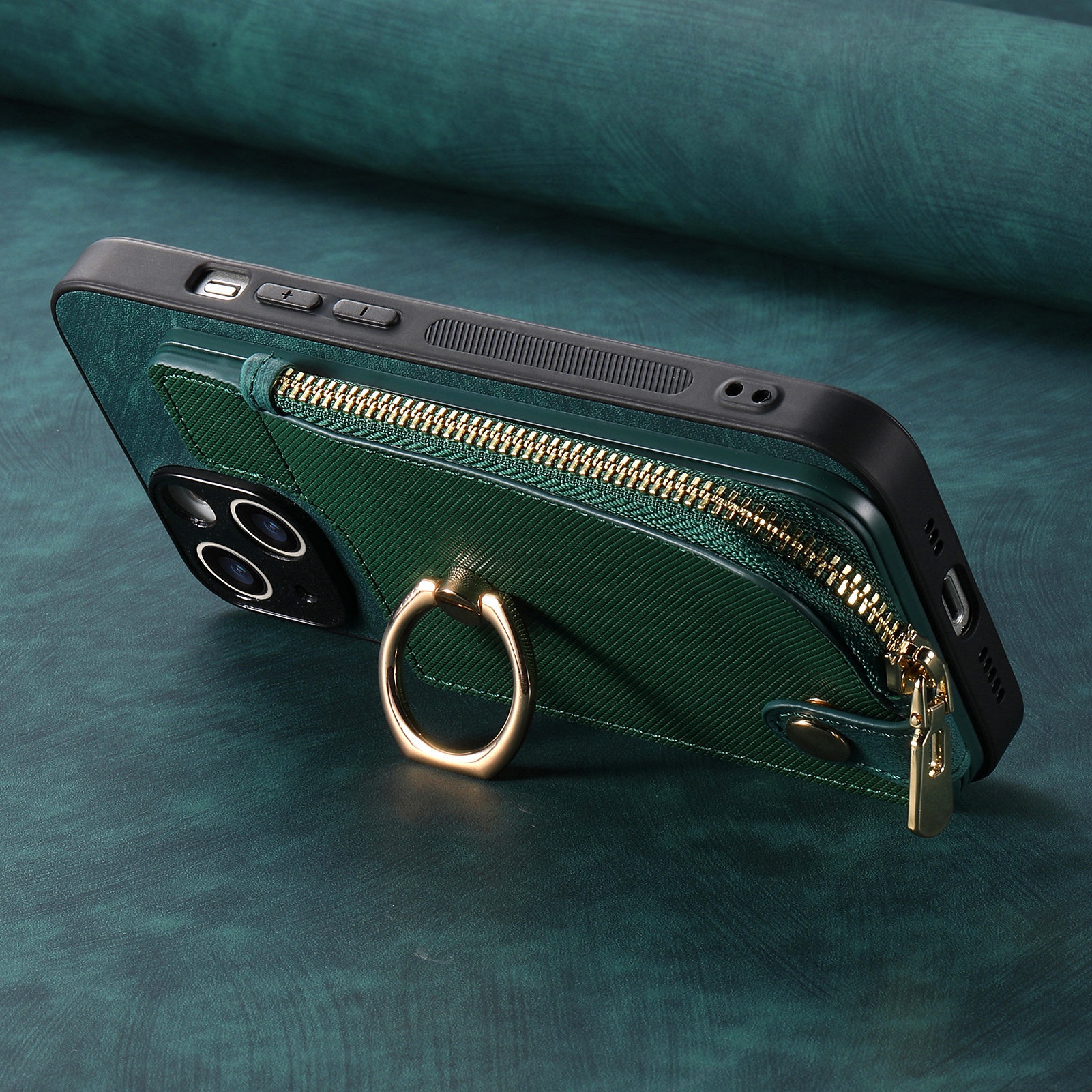 TechGlobe Cross-Border Compatible Samsung Galaxy S25 Ultra Retro Flip Cover Phone Case With Card Slot And Coin Pocket A55/A16_voghion.com