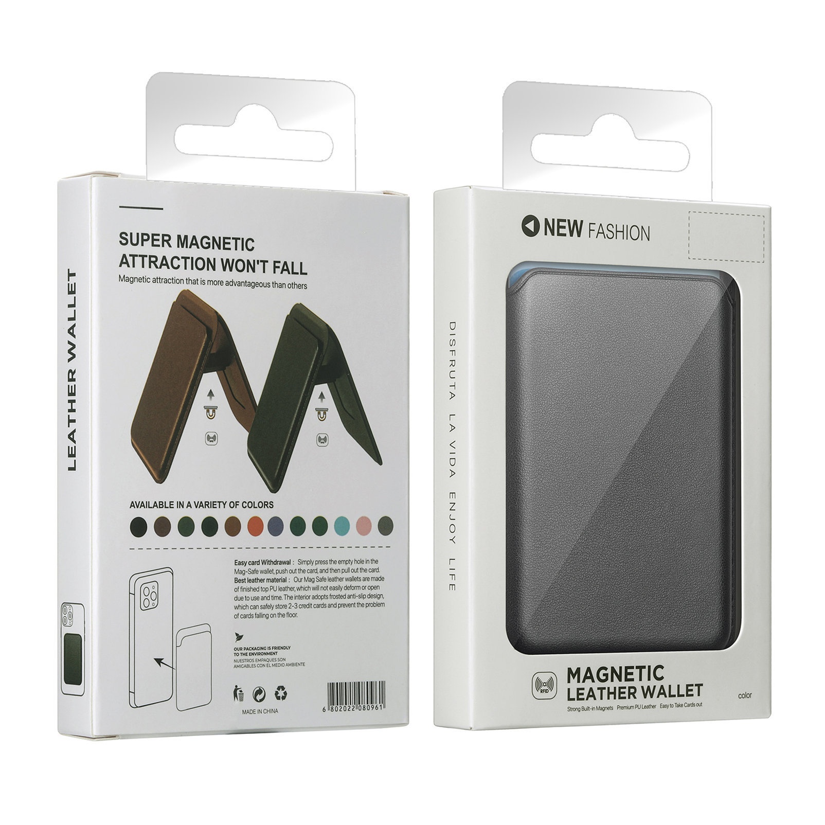 TechGlobe Modello personalizzato compatibile con iPhone 17 Pro Supporto magnetico resistente Porta carte di credito_voghion.com