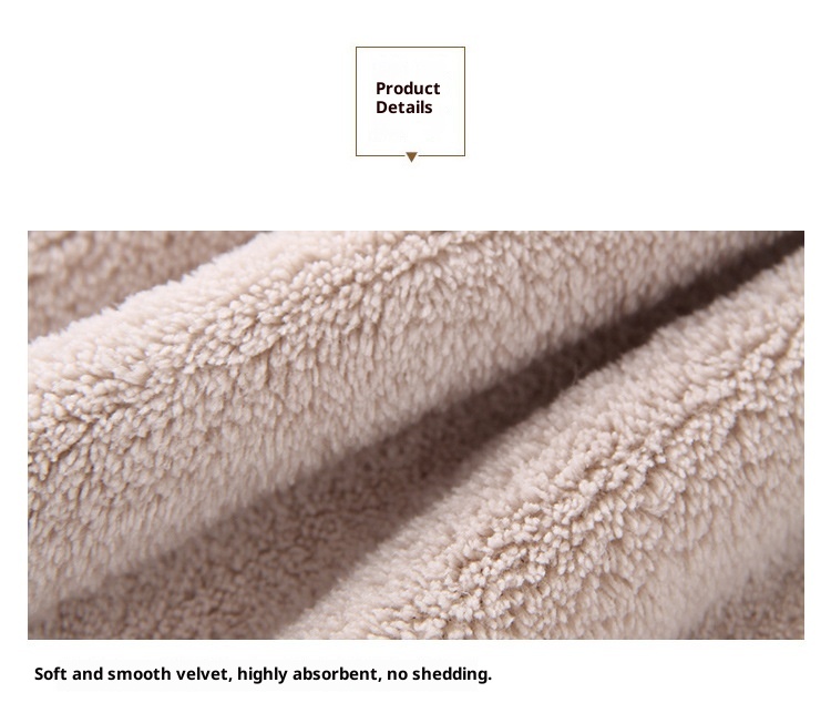 Asciugamano da appendere in pile di corallo all'ingrosso e in magazzino Lillian Factory, assorbente per le mani, da cucina e da bagno_voghion.com