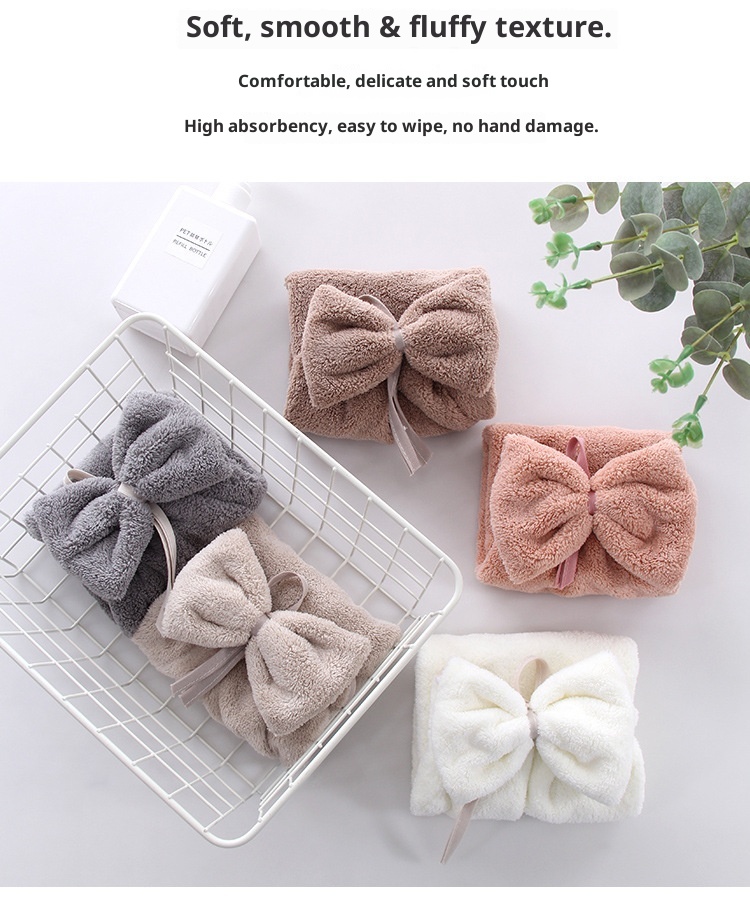 Asciugamano da appendere in pile di corallo all'ingrosso e in magazzino Lillian Factory, assorbente per le mani, da cucina e da bagno_voghion.com