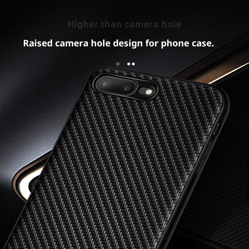 Custodia compatibile con iPhone 7, SE, Kevlar, SE2, fibra di carbonio, 8 Plus, Seven Eight, Three Men di TechGlobe_voghion.com