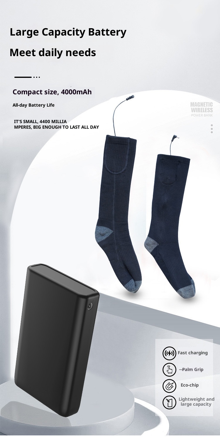 techglobe Cross-Border PSE Gloves Bank Portable Compact Socks Battery Large Capacity Mini Heating Clothing Power Supply_voghion.com