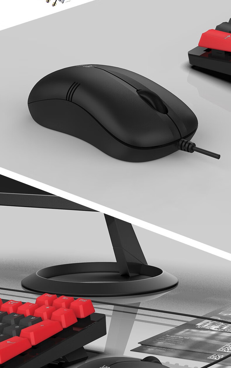 Digitex Digitex Shuangfeiyan Wired WM-100 Optical Business Office Desktop Laptop Mouse_voghion.com