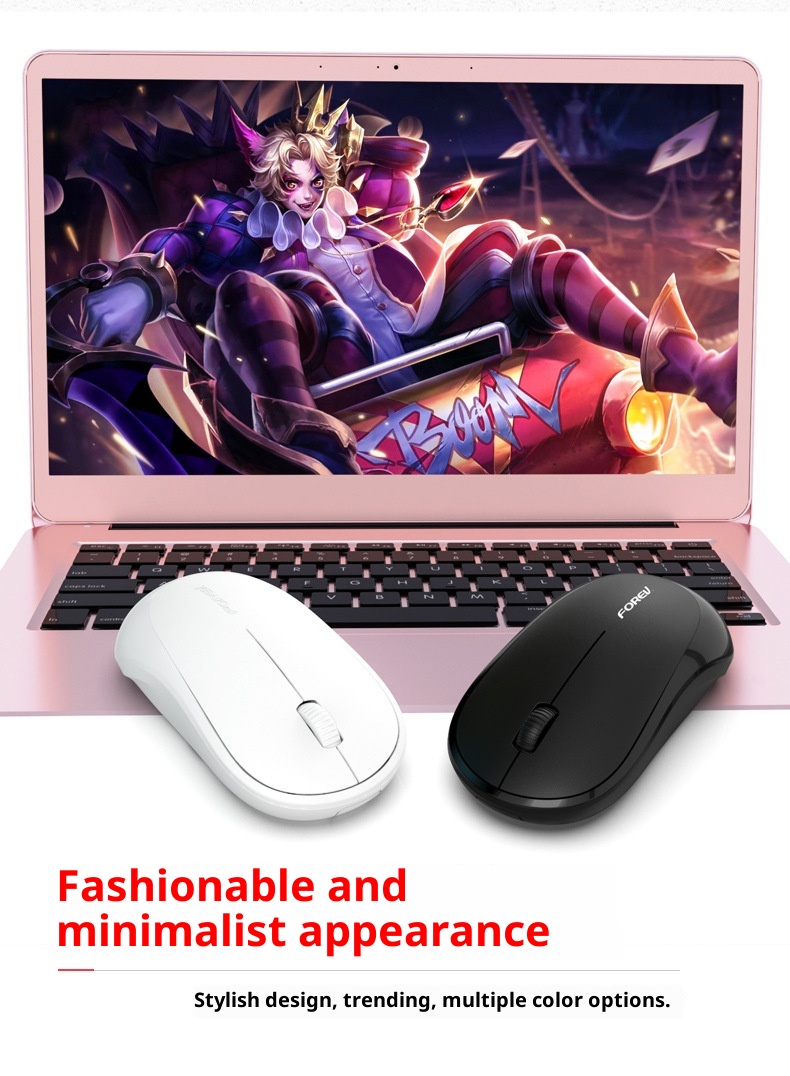 Digitex Digitex FV180 İş Ofisi Kablosuz Taşınabilir Optik Masaüstü Dizüstü Bilgisayar Klasik Fare_voghion.com