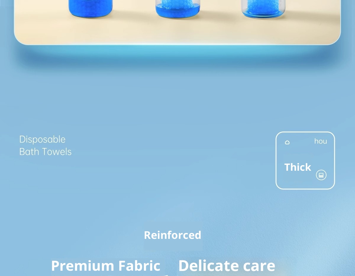 Lillian Badi High Bath Travel Asciugamano monouso singolo confezionato singolarmente in puro cotone, spesso, ingrandito, forniture alberghiere_voghion.com