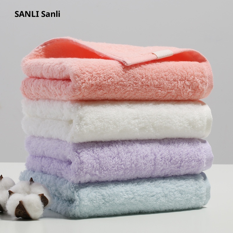 Lillian Sanli Pure 50s Long Staple Cotton Non-twisted Couple Gift Adult Face Towels_voghion.com