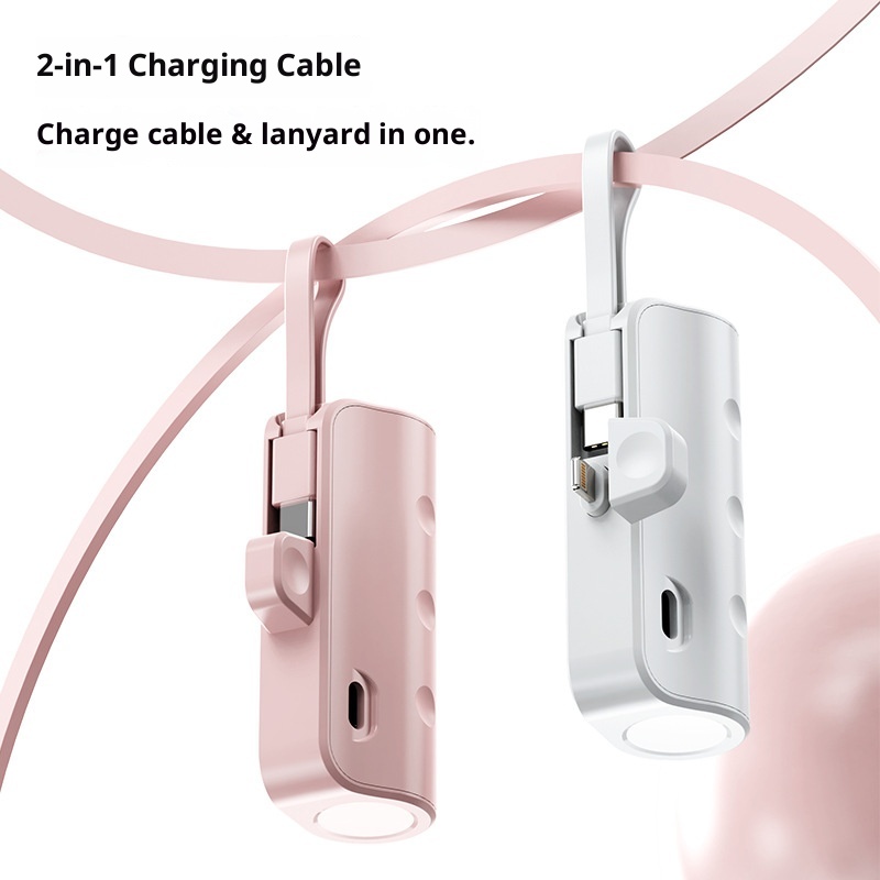 techglobe Mini-Bank mit großer Kapazität, Schnellladefunktion, tragbar für den Außenbereich, digitales Display, mobile Stromversorgung mit mehreren Schnittstellen_voghion.com