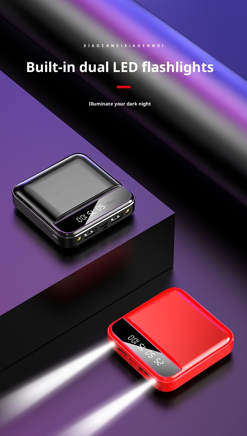 Techglobe Mini Bank 20000mAh Grande Capacité Compacte Portable Batterie Mobile Cadeau en Gros Motif Personnalisé 1_voghion.com