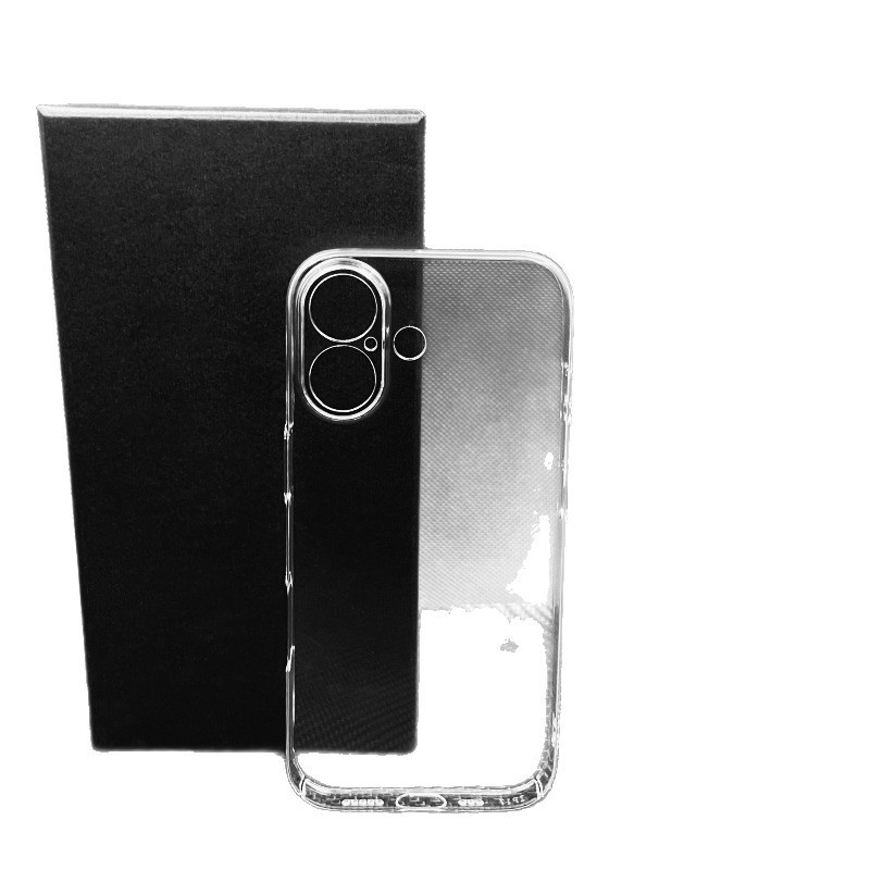 TechGlobe TechGlobe Compatible With Phone Case IPhone 17 AIR Transparent PC Full Coverage Precision Hole Anti-drop Protective Cover_voghion.com