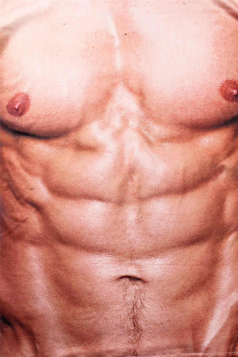 QFV507045555501<2 Nuova esclusiva transfrontaliera stampa digitale 3D tridimensionale maglietta muscolare da uomo manica corta fitness elastica_voghion.com