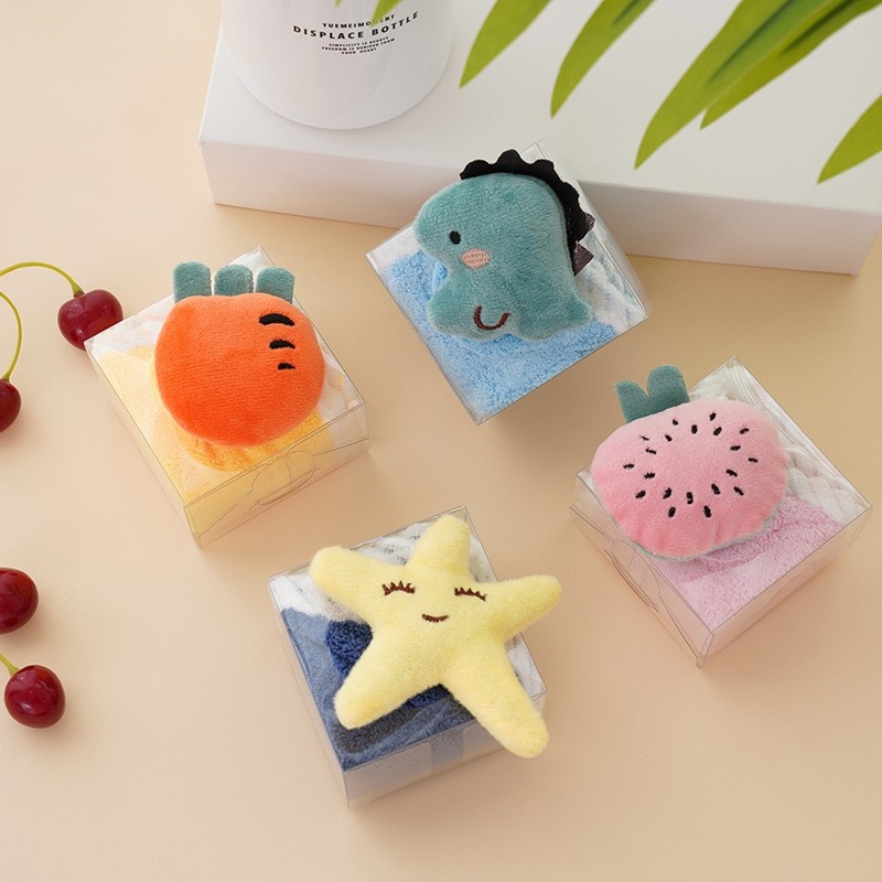 Lillian Korallenvlies-Handtuch, saugfähig, Geschenk für Kindergartenkinder, fusselt nicht, Badehandtuch zum Aufhängen_voghion.com