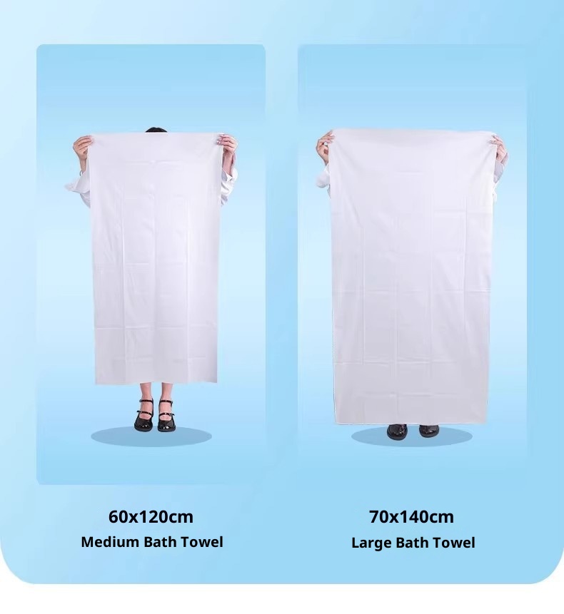 Lillian Disposable Bath Large Absorbent Towel Portable Travel Vacuum Pack Hotel Special_voghion.com