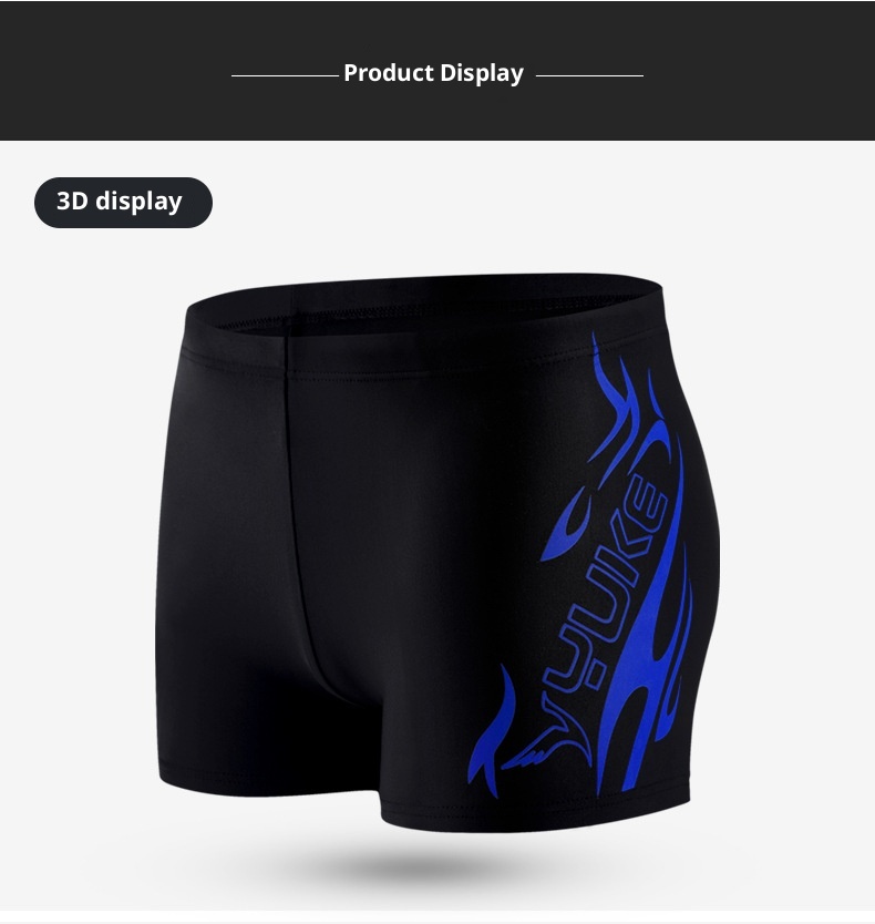 001 Trunks New Adult Swimsuit Plus Size Cap Goggles Set Men's Quick-Dry Diving Swimming Shorts Wholesale_voghion.com